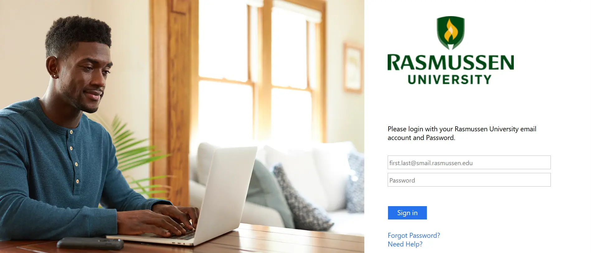 Rasmussen Student Portal Official Page